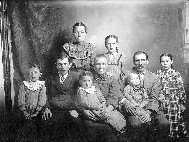 Stahlecker family portrait