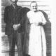 Black and White photo of John and Mary (Johann and Maria) Stahlecker